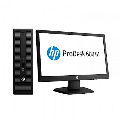 HP ProDesk 600 G1 Desktop Computer 20" Monitor - Intel Core i5 i5-4570 3.2GHz - 4GB Ram - 500GB - Blac