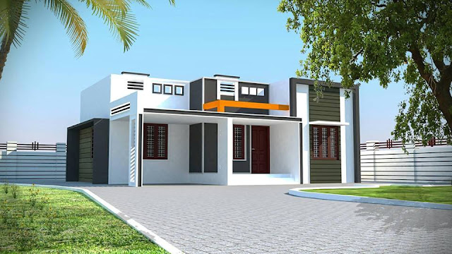 Desain Rumah Modern 1 lantai