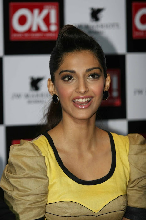 sonam kapoor bollywood ok magazine launch party