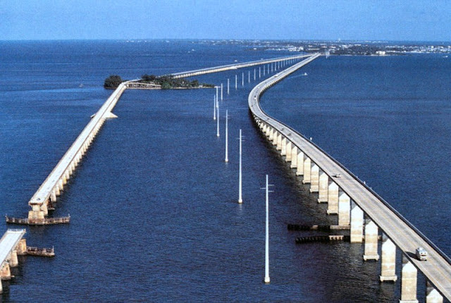 The Seven Mile Bridge Key West