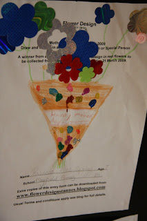 Mother's Day Winners, Flower Design Drawing & Colouring Competition