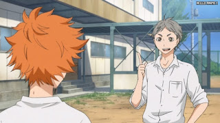 ハイキュー!! アニメ 第1期3話 日向翔陽 菅原孝支 | HAIKYU!! Episode 3