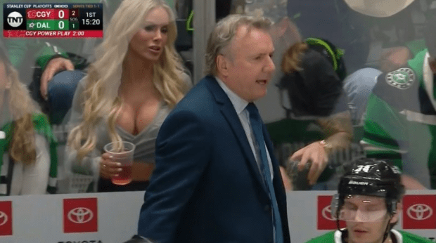 Female Fan Goes Viral At NHL Playoff Game