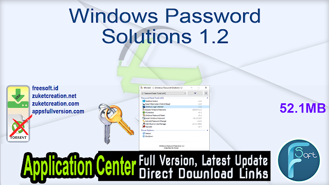 Windows Password Solutions 1 2 Free Download