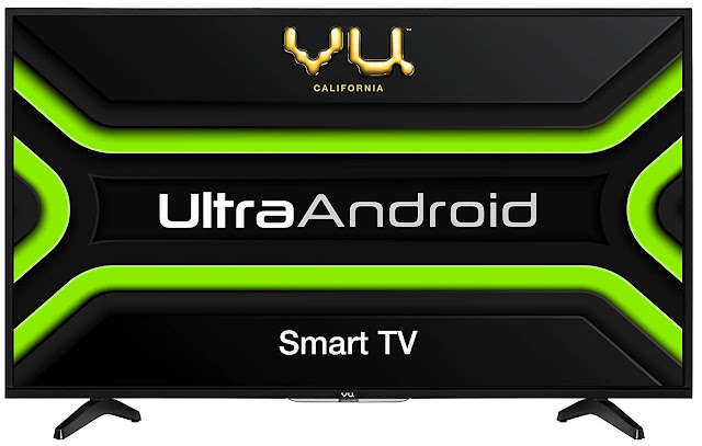 Vu 108 cm (43 inches) Full HD UltraAndroid LED TV 43GA (Black) (2019 Model)