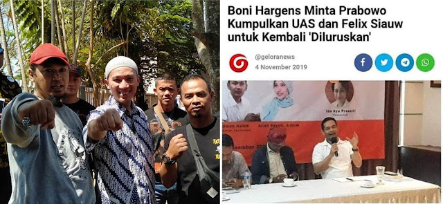 Ustadz Felix Siauw Komentari Boni Hargens 