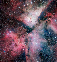 The Carina Nebula imaged by the VLT Survey Telescope