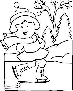 Winter Coloring Pages on Girl In Winter Coloring Pages    Disney Coloring Pages