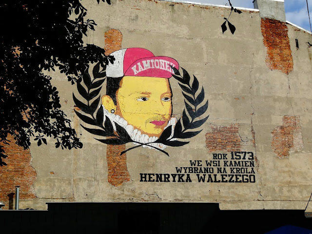 Mural Kamionek - Henryk Walezy