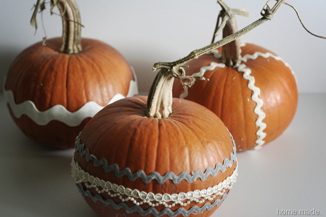 ric rac pumpkins