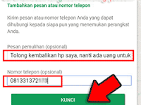 Cara Mencari Hp Yang Hilang Lewat Nomor Telepon