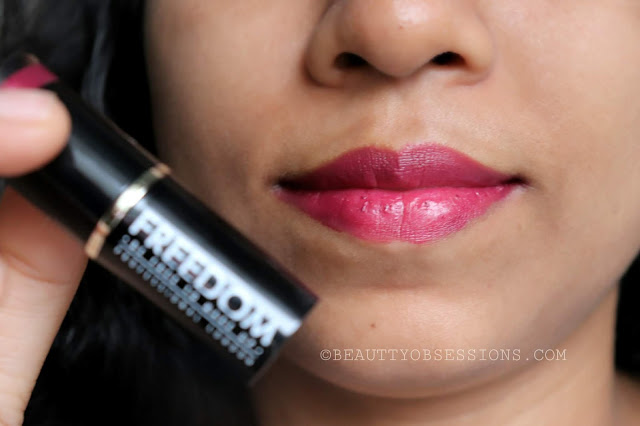 Freedom Pro Lipstick Now 119 Adorn Review & Swatches