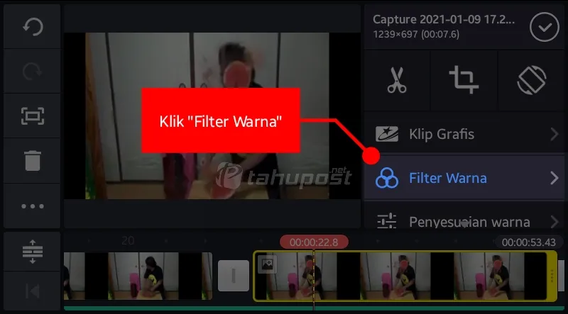 Memberikan Efek pada video di KineMaster