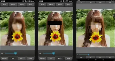 apk blur wajah aesthetic