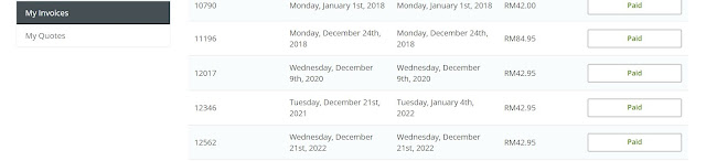 Dah Settle Bayar Domain Blog Untuk Tahun 2023/2024