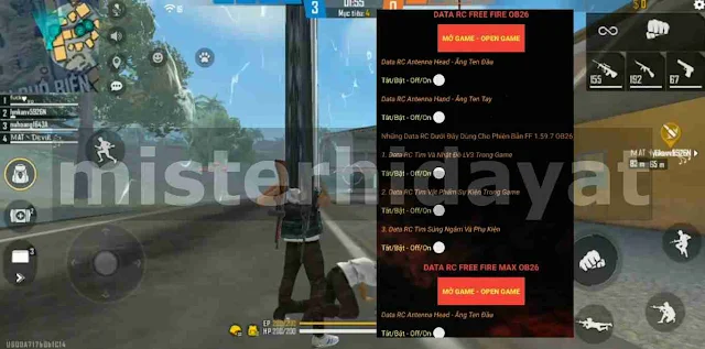 Apk Mod Menu Antena View Free Fire Terbaru 100% No Banned