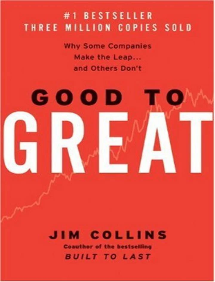 Cover Page Of Business Book Named Good To Great