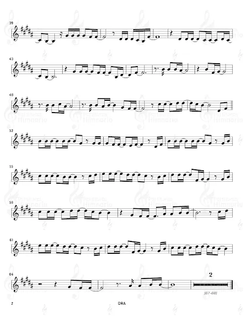 El mejor lugar del mundo | O melhor lugar do mundo | The best place in the world | Partitura gratis para clarinete (clarinet)