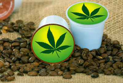 this is a picture of coffee plus weed 