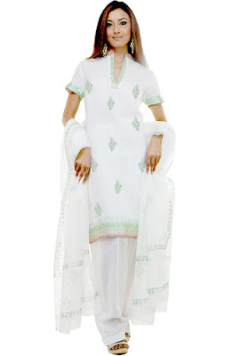 Latest Churidar Designs of 2011, White Churidaar 2011 Catalogue churidar 