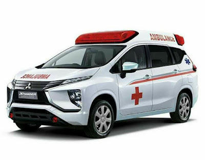 Modifikasi Mitsubishi expander menjadi mobil ambulance