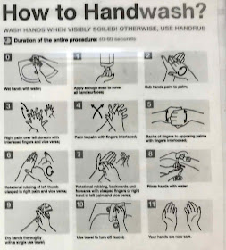 chart, hands, instructions, Okinawa, washing