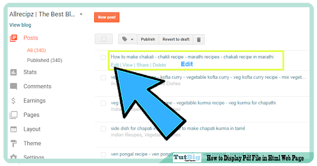 Welcome to the tutbig blogger tutorial today I volition present you lot How to Display PDF File inward Ht How to Display Pdf File inward Html Web Page