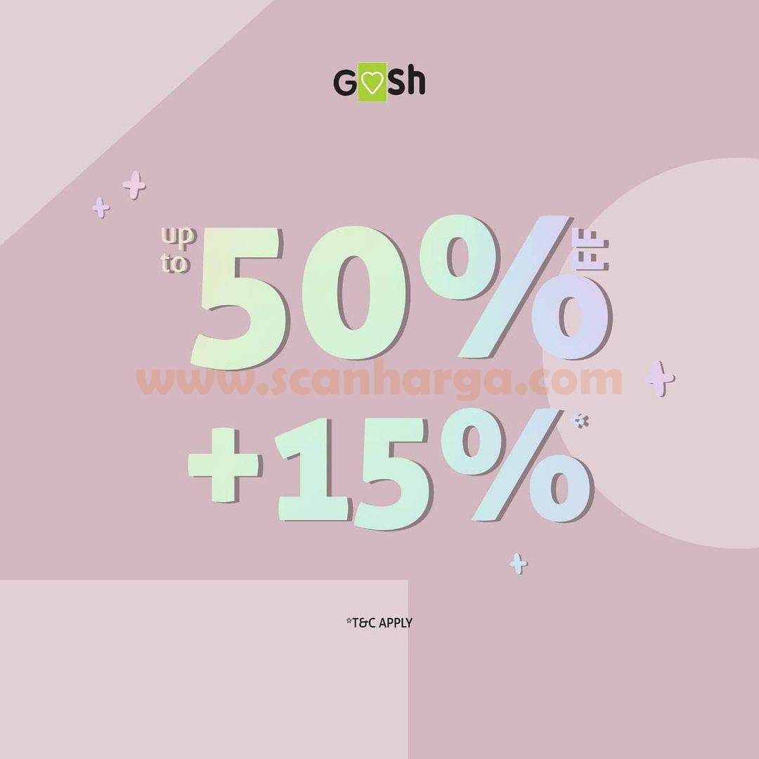 GOSH SHOES Promo Special Offer – Discount Up to 50% + 15% Off⁣