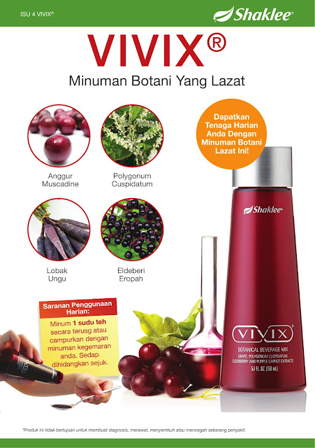 Vivix Minuman Botani Yang Lazat, vivix shaklee vivix untuk kesihatan vivix untuk semua vivix mengembalikan kesihatan ayah