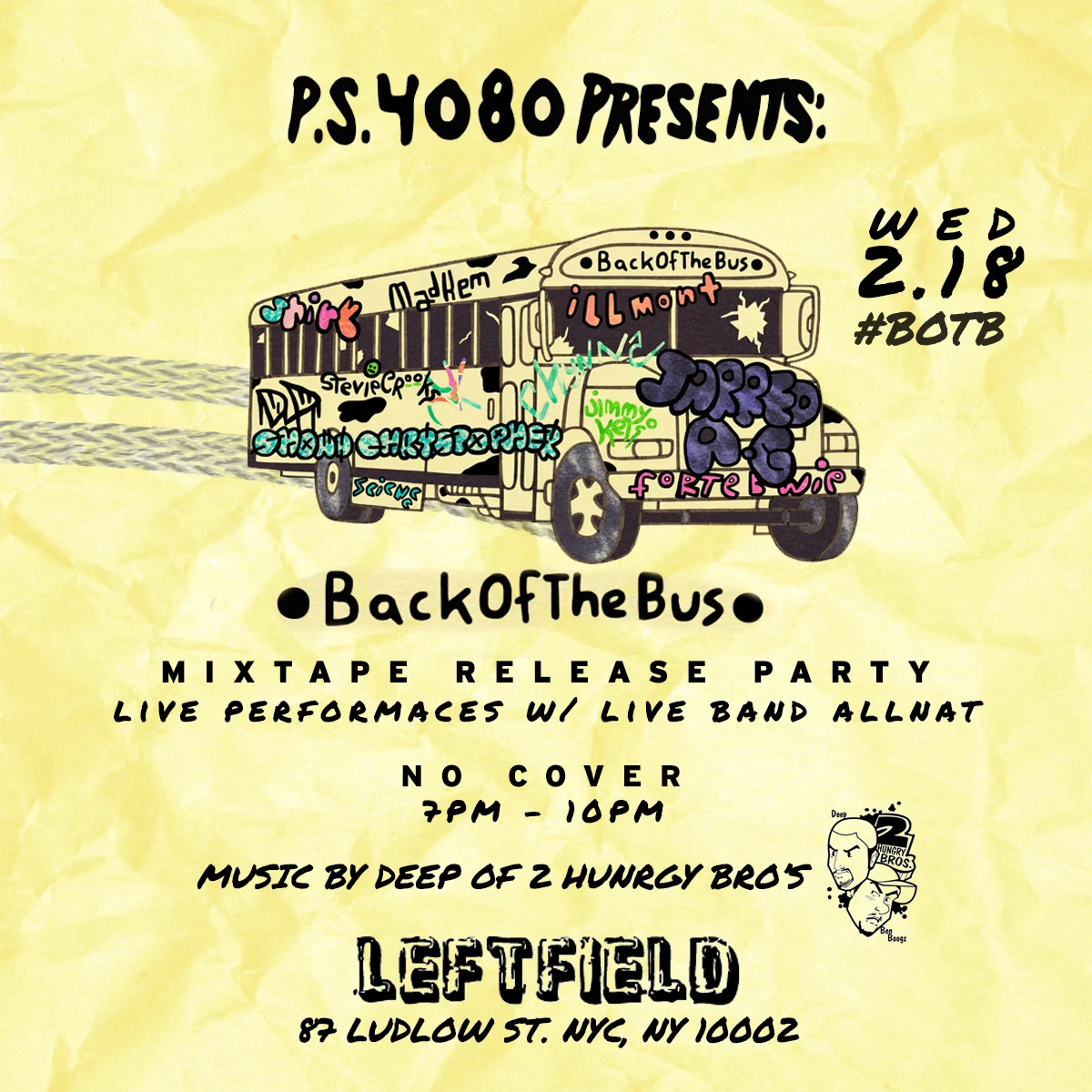 Atomlabor Blog Musiktipp - Back Of The Bus Compilation Tape