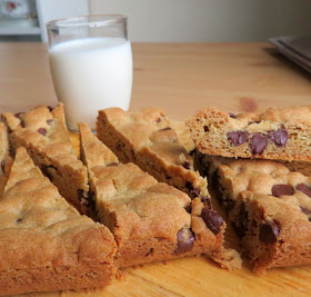 Small Batch Chocolate Chip Bars