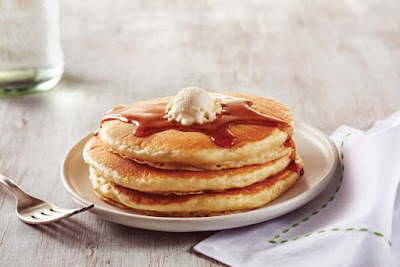 Short Stack of IHOP buttermilk pancakes.