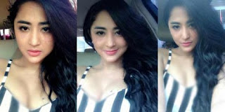 Dewi Perssik Kembali Umbar Belahan Payudara