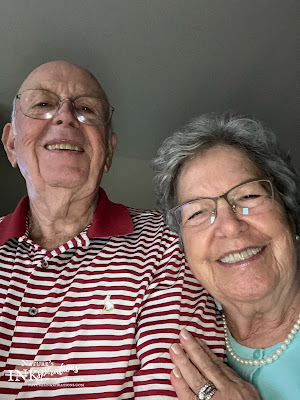 Selfie time!! My parents on their 59th anniversary!