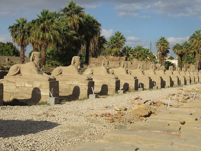 Avenue of Sphinxes Luxor Temple