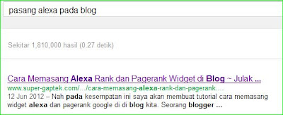 cara bikin keyword kata kunci di setiap halaman posting