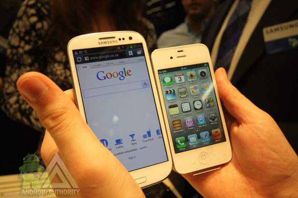 Samsung Galaxy S3 vs Iphone 5