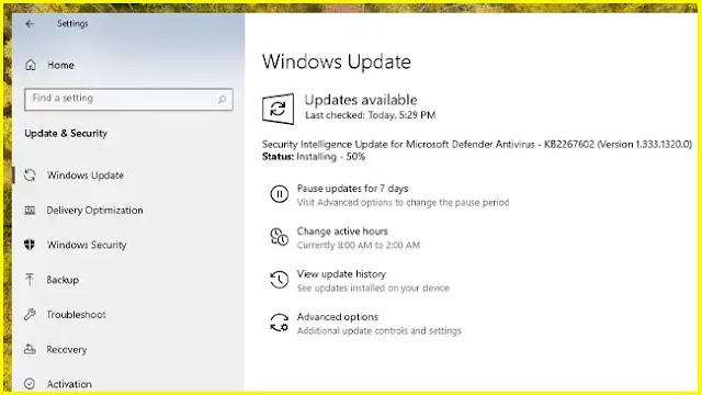 Security Intelligence Update for Microsoft Defender Antivirus - KB2267602 (Version 1.333.1331.0)
