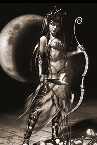 Moon Goddess Of Evil