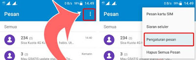 Cara Mengaktifkan Laporan Pengiriman SMS di HP Android 1