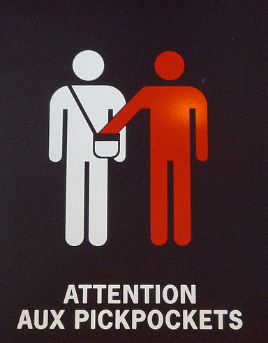 attention pickpocket