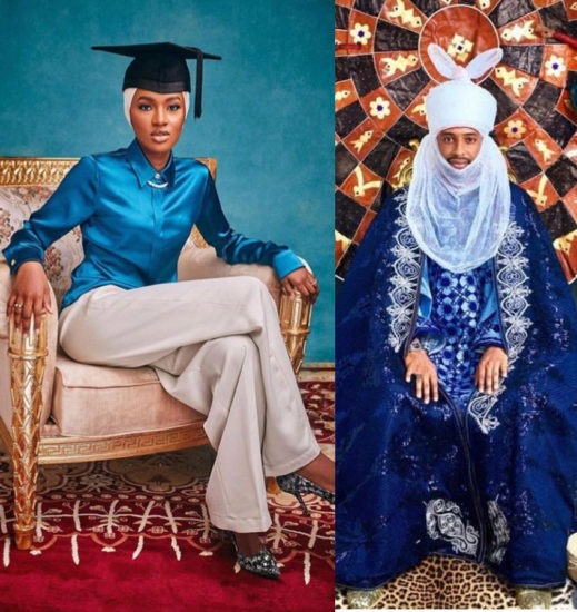 Checkout the wedding invitation of President Buhari’s daughter, Hanan, 22, to Turad Sha’aban