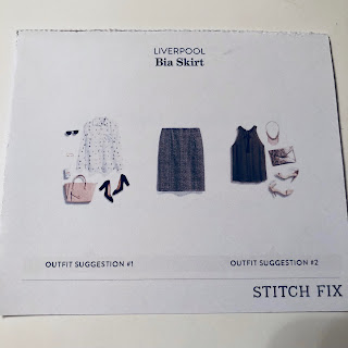 November 2017 Stitch Fix Review. Liverpool Bia Skirt | brazenandbrunette.com