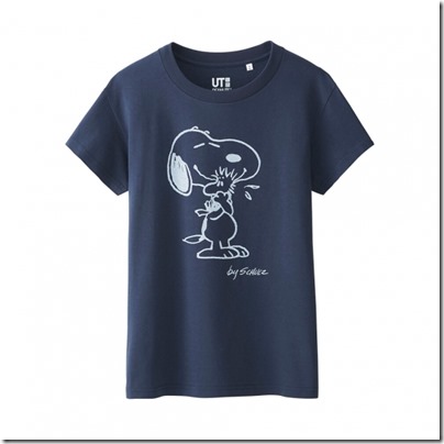 Uniqlo UT WOMEN Peanuts Short Sleeve Graphic T-Shirt 02