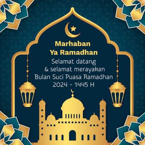 ucapan selamat marhaban ya ramadhan 2024 dengan gambar