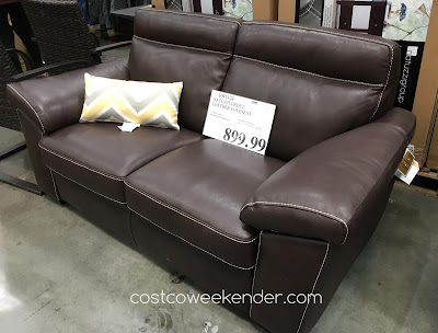 Natuzzi Group Leather Loveseat - Nothing beats a leather couch...or loveseat
