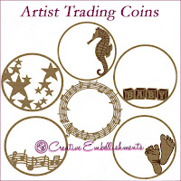 Creative Embellishments Artist Trading Coins ATC's