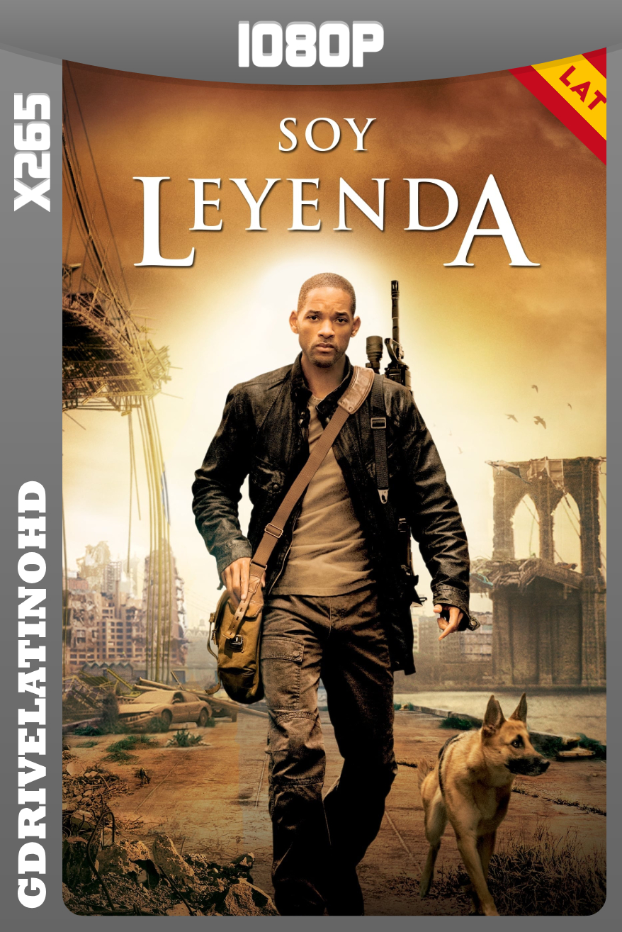 Soy Leyenda (2007) THEATRICAL+ALTERNATE BDRip x265 1080p Latino-Inglés