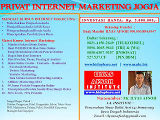 Belajar Internet Marketing Jogja