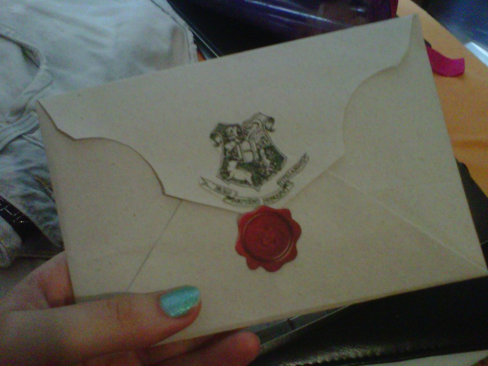 Sonhos de um Potterhead: Como fazer sua carta de Hogwarts!!!